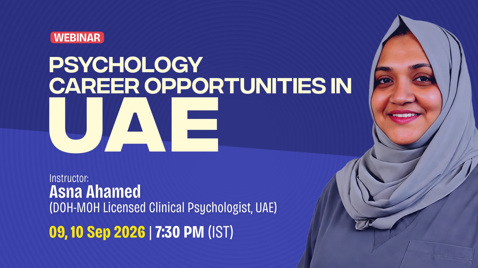 KESA 55 - Psychology career opportunities and its licensing in UAE